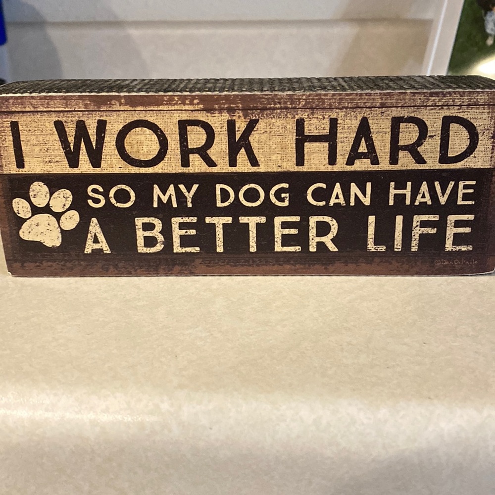 Dog sign